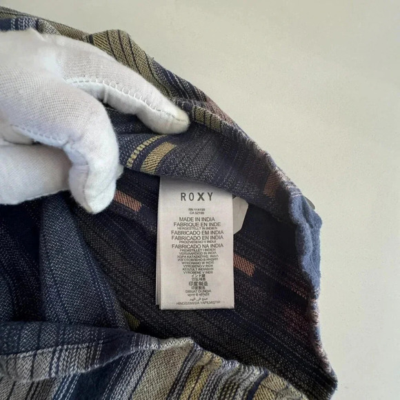 Roxy || Little Girl's Dress Pastel Ikat Style Surf Sun Coastal Sz Small - Picture 8 of 12